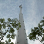 Telekommunikations-Monopole Stahlturm Pole 15 Meter pulverisieren überzogenes