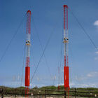 ISO2008 9001 galvanisierte Stahlturm für das Wind-Messen