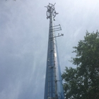 Flansch-Verbindung MW-Antennen-Monopole Stahlturm 80m