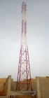 50m Stativ-Stahlmikrowellen-Antennenmast, selbsttragender Fernsehturm