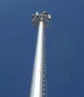 50m G/M Fm 5g Stahlplattform-heißes Bad galvanisierte des Telekommunikations-Monopole Turm-3
