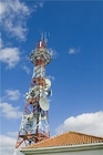 3-Bein-Rohr-Mikrowellen-Kommunikations-Mobilfunkturm Multifunktion