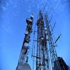 ISO9001 galvanisierte die 4 Bein-eckige Telekommunikations-Stahlturm mit Fall-Festnahme