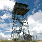 galvanisierte 60m vergittern Stahlmilitärschutz Tower