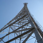 Mit Beinen versehene Mikrowellen-Winkeleisen-Turm-Kommunikation 20m des Gitter-vier