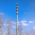80m galvanisierter Mobilkommunikations-Monopole Stahlturm