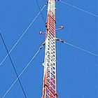 Vergittern Sie Stahldraht-Turm kommunikation 10m Guyed