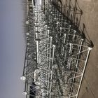 20m Antennen-Telekommunikation Guyed-Gittermast