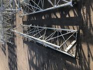 Gitter-Stahlkommunikations-Dreieck-Antenne Guyed-Draht-Turm