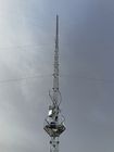 Pulver 36m/S beschichtete 30m hohen Guyed Gittermast