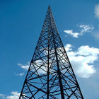 Stahlantennenmast 3 des Bein-60m Radiomikrowellen-Telekommunikations-HDG