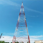 80m galvanisierter mit Beinen versehener Turm des Telekommunikations-Winkeleisen-Q235 4