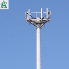 Monopole Stahlturm-selbsttragende Mast Wifi-Telekommunikation Soem-Antennen-30m