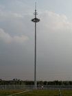 40m galvanisierte das Monopole Antennenmast-heiße Bad achteckiges zugespitzt