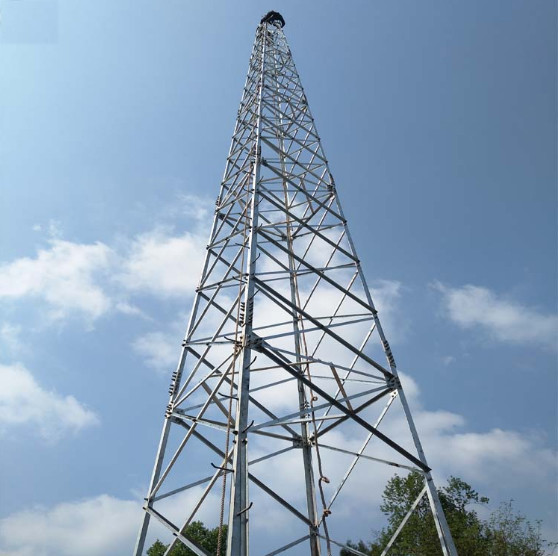 50m polygonaler Q345B Blitzschutz-Turm