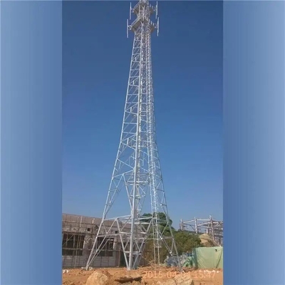 Verzinkter selbsttragender Telekommunikationsturm Winkelstahl Q345 Q235