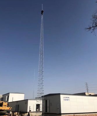 Stahl Q345 12 Meter-Blitzschutz-Turm