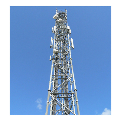 70m G/M mit Beinen versehener Turm Telekommunikations-3 galvanisierte Stahlstangen-Winkel-Struktur