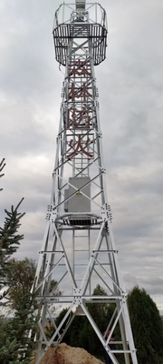 Forest Fire Observation Galvanized Steel-Turm-Überwachung vier Fuß